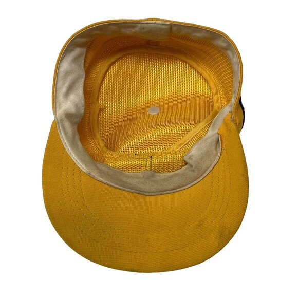 Pittsburgh Pirates Vintage Pillbox Hat Cap Fitted 7 1/8 Retro 70's 80's Gold MLB - Picture 7 of 11